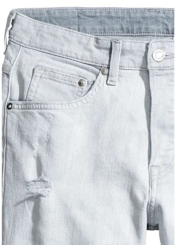 Голубые джинси,блакитний, H&M