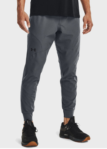 Темно-серые спортивные демисезонные джоггеры брюки Under Armour