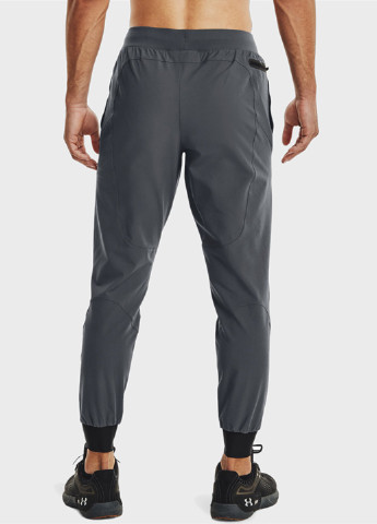 Темно-серые спортивные демисезонные джоггеры брюки Under Armour