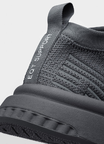 Темно-сірі Осінні кросівки adidas EQT SUPPORT MID ADV
