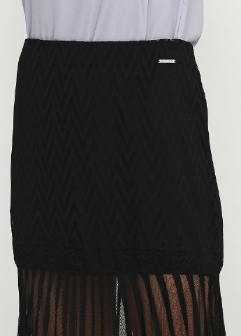 Черная кэжуал однотонная юбка Guess by Marciano макси
