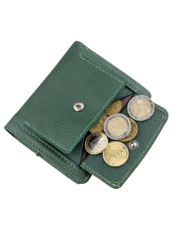 Женский кожаный кошелек 9,5х11х3 см st leather (229460070)
