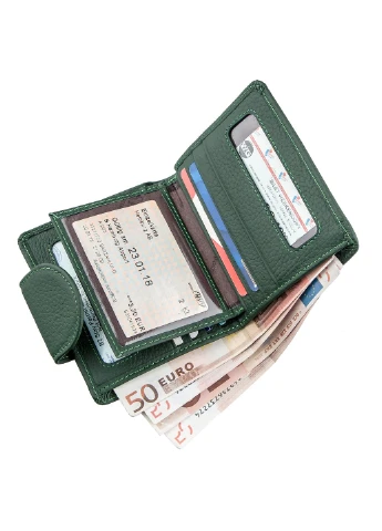 Женский кожаный кошелек 9,5х11х3 см st leather (229460070)