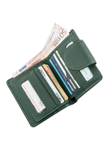 Женский кожаный кошелек 9,5х11х3 см st leather (229460070)