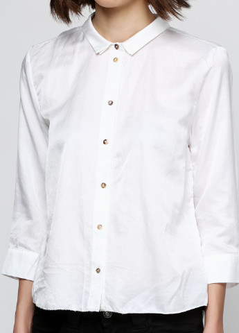 Белая классическая рубашка однотонная And Less