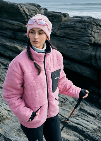 Рожева демісезонна куртка SHEIN