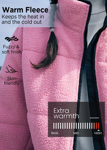 Рожева демісезонна куртка SHEIN