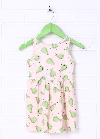 Персиковое платье H&M (106835135)