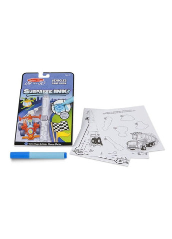 Набір для творчості Чарівне забарвлення-сюрприз Автомобілі (MD5286) Melissa&Doug (249598744)