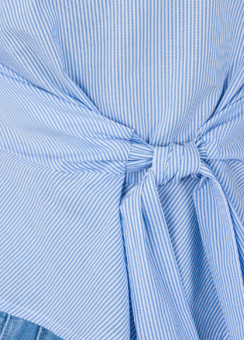 Голубая летняя блуза Only