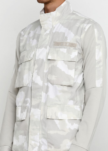 Белая демисезонная куртка Nike M NSW NSW JKT CAMO