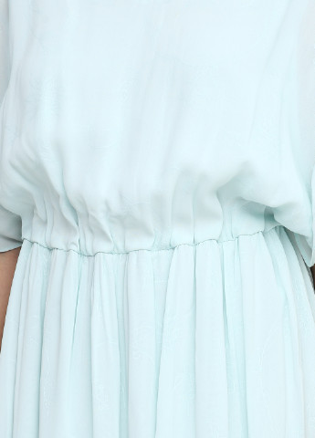 Мятное кэжуал платье Nadi Renardi однотонное