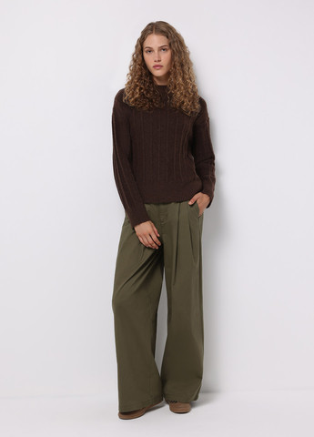 Темно-коричневый зимний джемпер джемпер Colin's