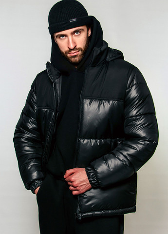 Черный зимний Пуховик Sun's House