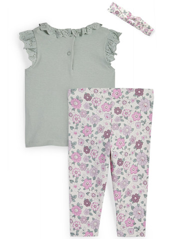 Комбинированный летний комплект (футболка, брюки, повязка) C&A