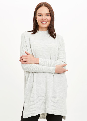 Світло-сірий демісезонний светр джемпер DeFacto