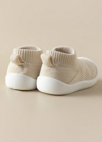 Светло-бежевые демисезонные кроссовки SHEIN