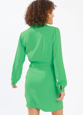 Зеленое кэжуал платье рубашка Pimkie однотонное