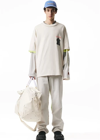 Кремова футболка H&M