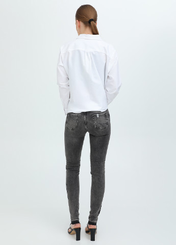 Темно-серые демисезонные скинни джинсы Liu-Jo