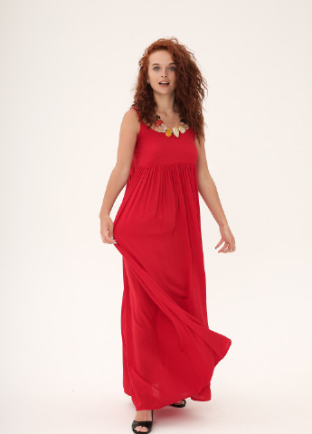 Довгий сарафан із натуральної тканини. INNOE Сарафан (253128731)