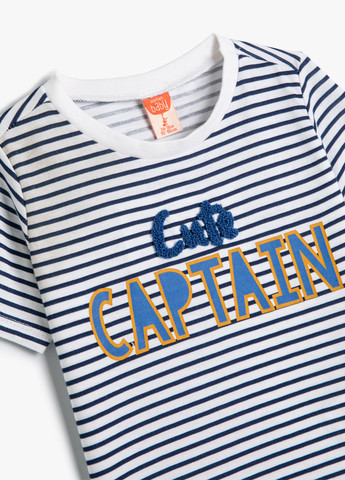 Біла літня футболка KOTON