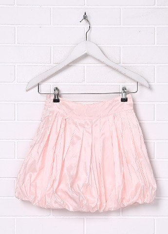 Светло-розовая кэжуал однотонная юбка Pamilla мини