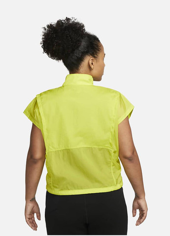 Жовта демісезонна куртка dx0150-308 Nike Repel City Ready Short-Sleeve Jacket