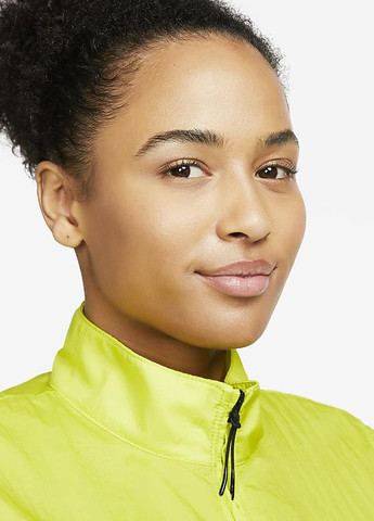 Жовта демісезонна куртка dx0150-308 Nike Repel City Ready Short-Sleeve Jacket