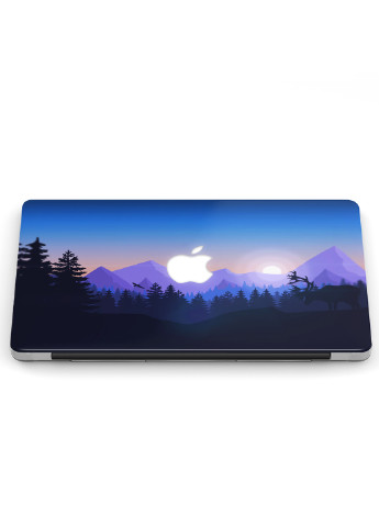 Чохол пластиковий для Apple MacBook Pro 16 A2141 Мінімалізм (Firewatch minimalism) (9494-2511) MobiPrint (218867459)