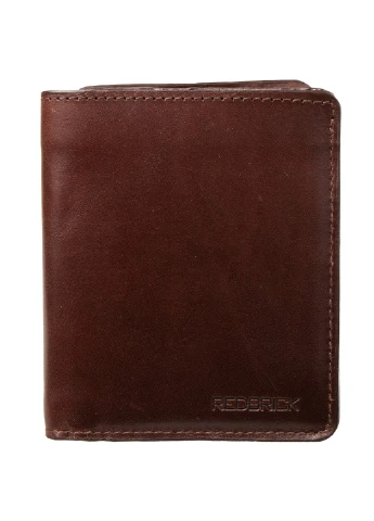 Мужская кожаная визитница 8х9,5х1 см Redbrick (212705388)