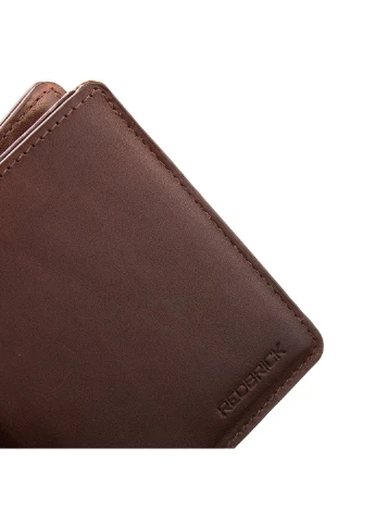 Мужская кожаная визитница 8х9,5х1 см Redbrick (212705388)