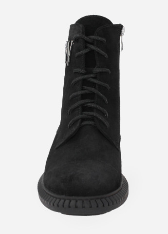 Зимние ботинки rs1105-11 черный Sothby's из натуральной замши