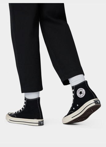 Черные кеды 162050c Converse Chuck 70 Classic High Top с логотипом, люверсы
