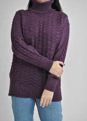 Фіолетовий зимовий светр Fashion Club