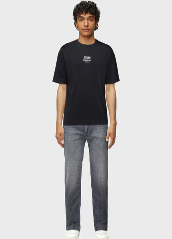 Черная футболка Drykorn