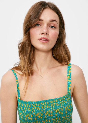 Комбінезон Springfield комбинезон-брюки рисунок зелёный кэжуал хлопок