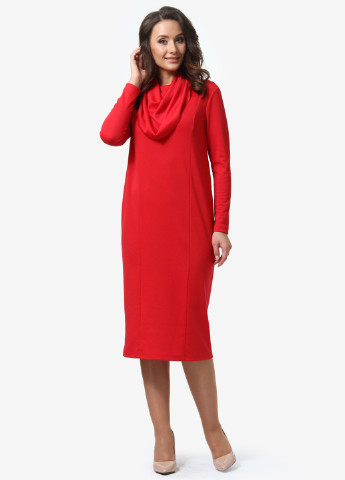 Красное кэжуал платье Alika Kruss