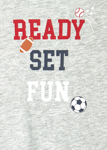 Комбинированный летний комплект (футболка (2 шт.), шорты) The Children's Place