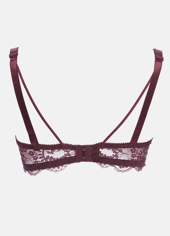 Бордовый бюстгальтер Intimates с косточками полиамид, кружево