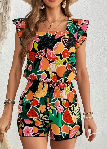 Костюм (блуза, шорти) SHEIN (316149661)