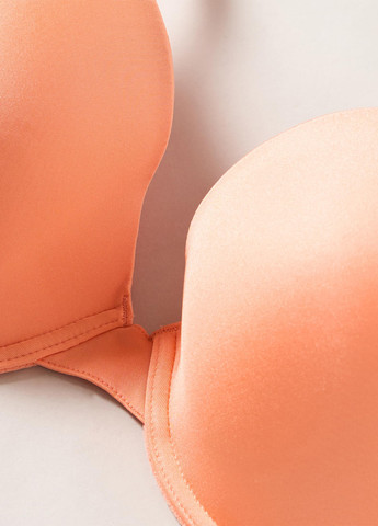 Світло-оранжевий бюстгальтер Emporio Armani з кісточками поліамід