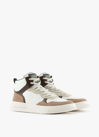 Білі Осінні кросівки Armani Exchange