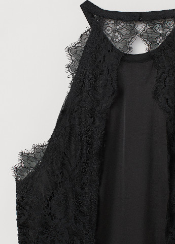 Комбінезон H&M однотонний чорний кежуал