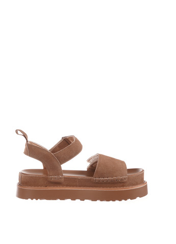 Бежевые босоножки Lola Andy на липучке