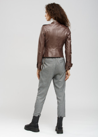 Коричнева демісезонна куртка коричневий демісезон повсякденний NEBRASKA