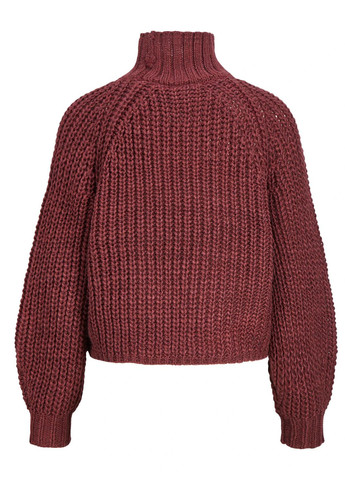 Бордовый демисезонный свитер JJXX