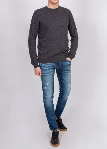 Серый зимний джемпер Antony Morato