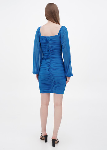 Синя кежуал сукня No Brand однотонна