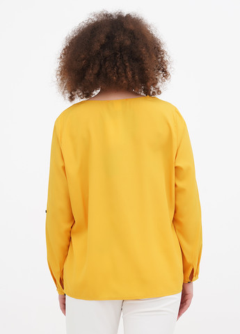 Жовта демісезонна блузка Minus